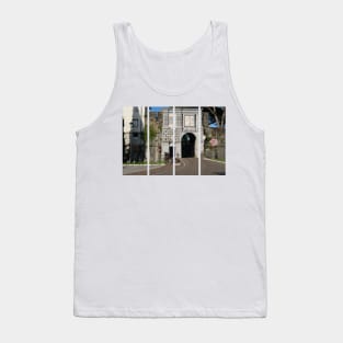 Gorizia, Italy. The castle. It stands between the walls of the ancient village, what medieval sources cite as Upper Land. Friuli Venezia Giulia. Sunny spring afternoon day. Tank Top